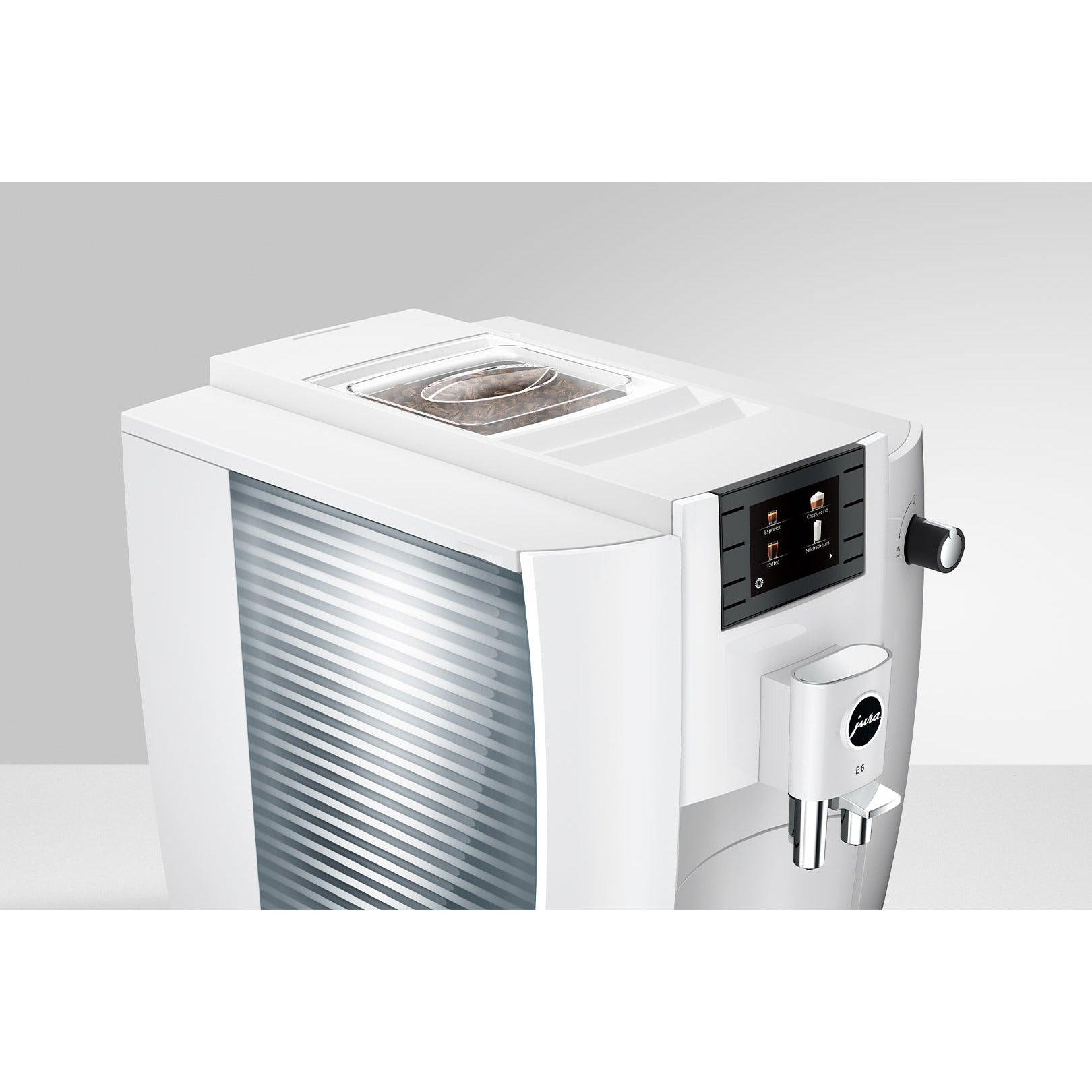 Jura E6 Piano White (6590574067754)